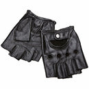 Echtes Leder Halbfingerhandschuhe Männer Sommer Atmungsaktiv Fahren Halbfinger Männlicher Schaffellhandschuh Rutschfeste Fitness JT9006