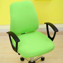 Office Stretch Chair Covers Anti-dirty Rotating Computer Seat Chair Cover Removable Slipcovers For Office Seat Chairs 2pcs/set
