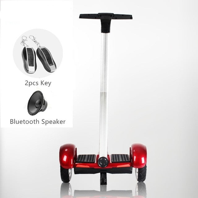 Hoverboard 10 Zoll 2 Räder Smart Balance Scooter Schwebebrett Stehendes intelligentes Rad Motorisierter großer Reifen für Erwachsene UL2272 Authentifizieren