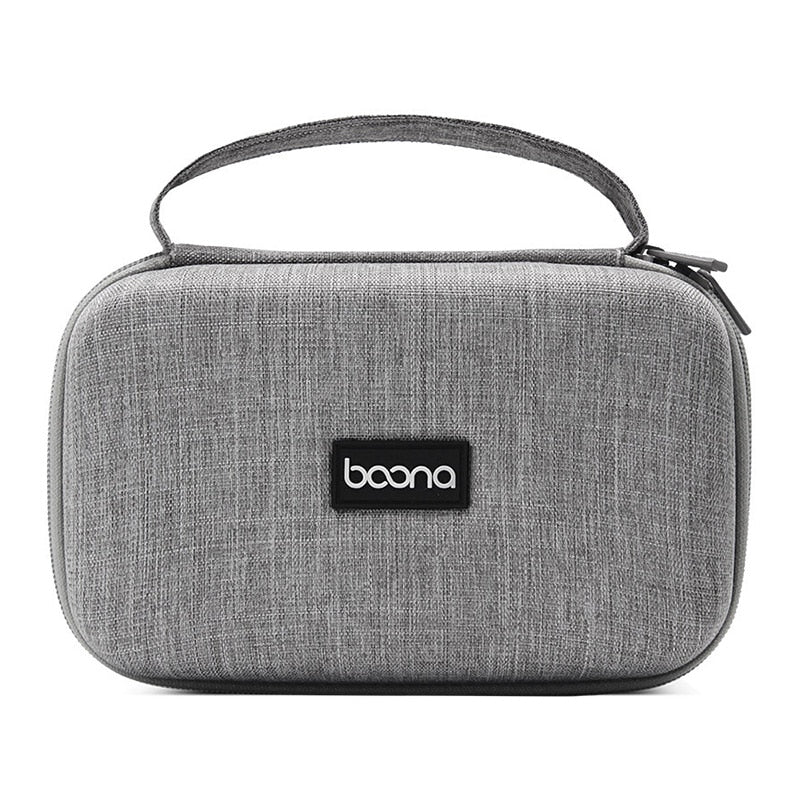 Bolsa de almacenamiento de dispositivos digitales de carcasa dura para adaptador de Mac, Cable de datos de ratón, auriculares, HDD, estuche organizador de dispositivos electrónicos