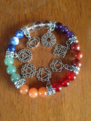 Ayliss Dropship Natursteine ​​Armband Reiki Heilung Gleichgewicht Energie Gebetskette Armbänder Chakra Mala Yoga Meditation Armband