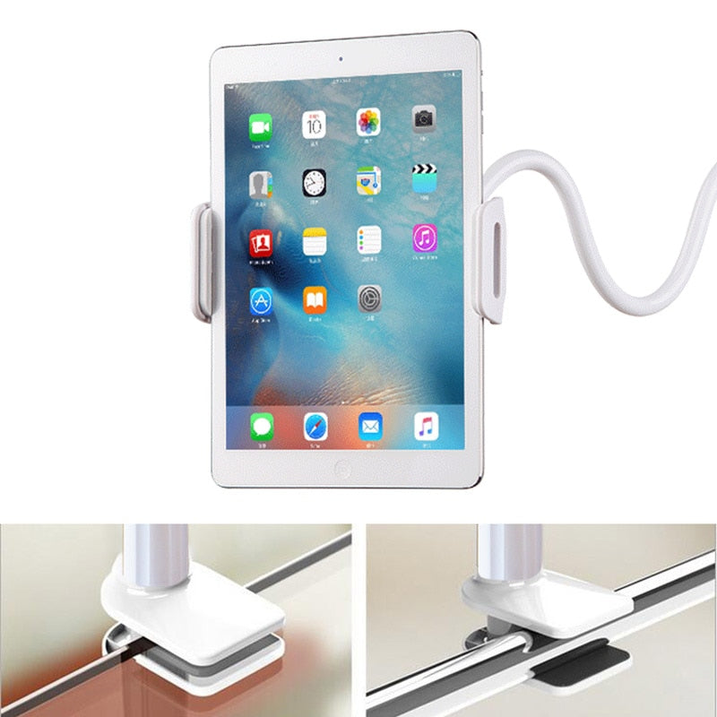 360 Degree Long Arm Flexible Lazy Desk Bed Tablet Stand Holder For Iphone Ipad Air Mini 4-10 Inch Tablet Phone Mount Bracket