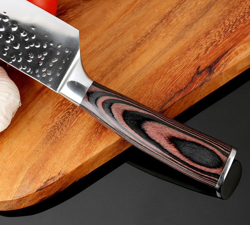 XITUO Kitchen Knife Chef 8 inch 7" Stainless Steel Knives Sushi Meat Santoku Japanese 7CR17 440C High Carbon Knife Cooking