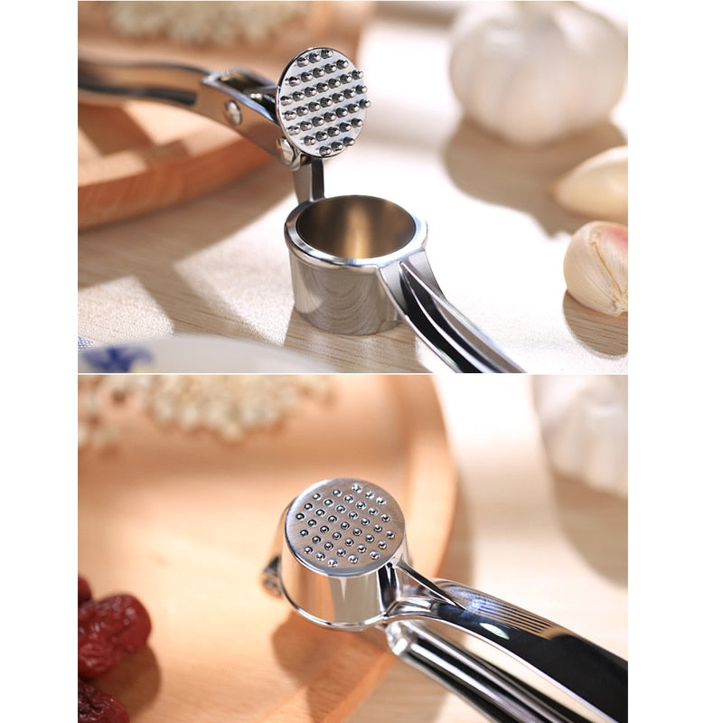 WALFOS, herramienta para apretar de cocina de acero inoxidable, trituradora de aleación, prensas de ajo, herramientas de cocina para frutas y verduras, accesorios de cocina