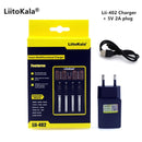 Liitokala-cargador de batería de lii-pd4, lii-PD2, lii-202, 18650, 3,7 V, 21700, 14500, 26650 V, AA, NiMH