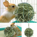 2019 New Pet Supplies Hay Manger Food Ball Edelstahlbeschichtung Gras Rack Ball für Kaninchen Meerschweinchen Pet Hamster Supplies