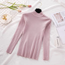Neue Rollkragen Strickpullover Weibliche Casual Pullover Frauen Herbst Winter Tops Koreanische Pullover Mode 2020 Frauen Pullover Jumper