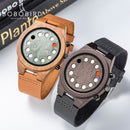 relogio masculino BOBO BIRD Wood Men Watch Unique Luminous 12 Holes Timer Design Sports Casual Watches Great Men&