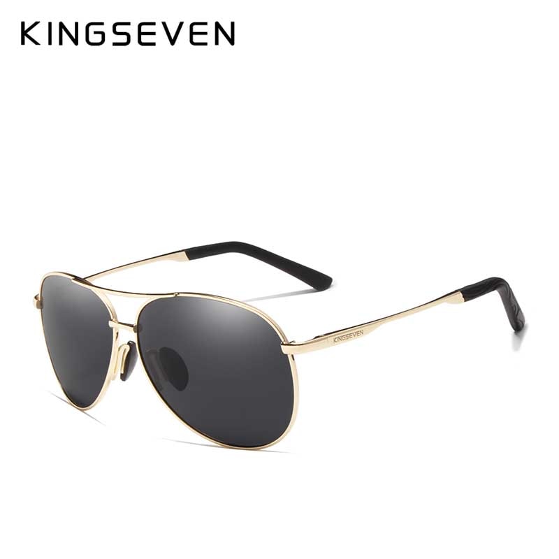 KINGSEVEN Brand Fashion Herren UV400 Polarisierte Sonnenbrille Herren Driving Shield Eyewear Sonnenbrille Oculos Gafas N7013