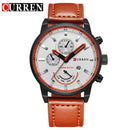 Curren Quarzuhr Männer Top-Marke Luxus Leder Herrenuhren Neue Relogio Masculino Mode Casual Sport Uhr Männer Armbanduhren