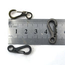 10 Stück Campingausrüstung Survival EDC Paracord Karabiner Snap SF Spring Clip Wanderhaken Rucksack Tactical Buckle Camp Kit