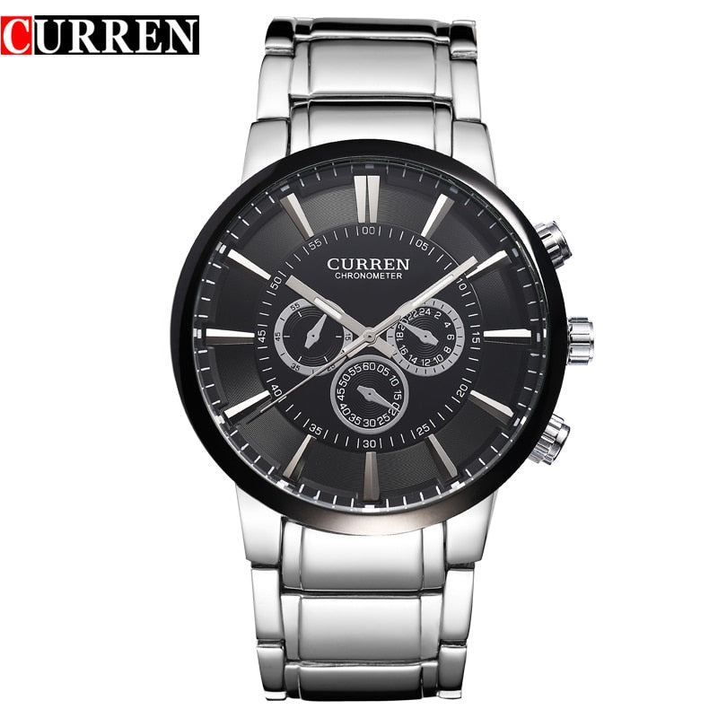 Relojes de pulsera de cuarzo clásicos de estilo Simple CURREN de la mejor marca de lujo, reloj deportivo resistente al agua para hombre, reloj deportivo para hombre