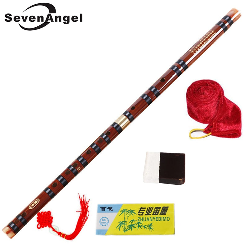 Hochwertige Bambusflöte Professionelle Holzblasinstrumente CDEFG Key Chinese Dizi Transversal Flauta 5 Farben