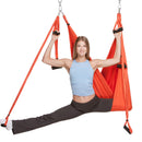 6 Griffe Anti-Schwerkraft-Yoga-Hängemattenstoff Yoga Flying Swing Traction Device Yoga-Hängematten-Set Ausrüstung für Pilates-Körperformung