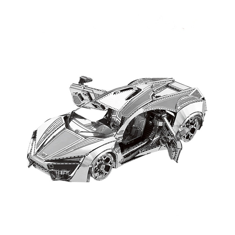 MMZ MODEL NANYUAN 3D Metallmodellbausatz Hypersport Racing Car Assembly Model DIY 3D Laser Cut Model Puzzle Spielzeug für Erwachsene