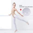Nude Camisole Ballet Leotards for Girls Kids Seamless Underwear Skin Colored Gymnastics Leotard Adjustable