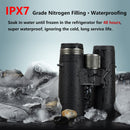 Saga High Definition Fernglas 8X42 10X42 ED Objektiv Camping Jagd Scopes Großes Okular Teleskop Professionelles Fernglas Hd