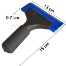 Rascador de hielo EHDIS para revestimiento para coche, pala para nieve, escurridor con hoja BlueMAX, pegatina de película de vinilo para coche, accesorios para envolver, herramienta de tinte de ventana