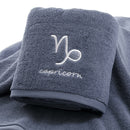 Dickes Baumwollhandtuch-Set, Gesicht, Bad, Duschtücher, Zwölf Konstellationen, Stickerei, großes Badezimmer, Zuhause für Erwachsene, toalha de banho