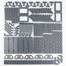 MOC Technical Parts Bricks Pin Liftarm Studless Beam Axle Connector Panel Gear Car Robot Toy Mindstorms Building Blocks Bulk Set