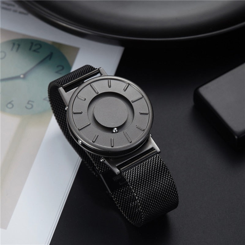 EUTOUR Rome digital dial watches Luxury Brand Mens fashion Casual Quartz Watch Simple Men canvas leather strap Wristwatches