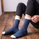 2021 Herbst Winter neue hochwertige Bio-Baumwolle Harajuku glückliche Männer Socken Kompressionssocken Herren Business Kleid lange Socke Geschenk