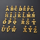 Anniyo AZ Kleinbuchstaben Halsketten Frauen/Mädchen Goldfarbe Anfangsanhänger Dünne Kette Englischer Buchstabe Schmuck Alphabet Geschenk