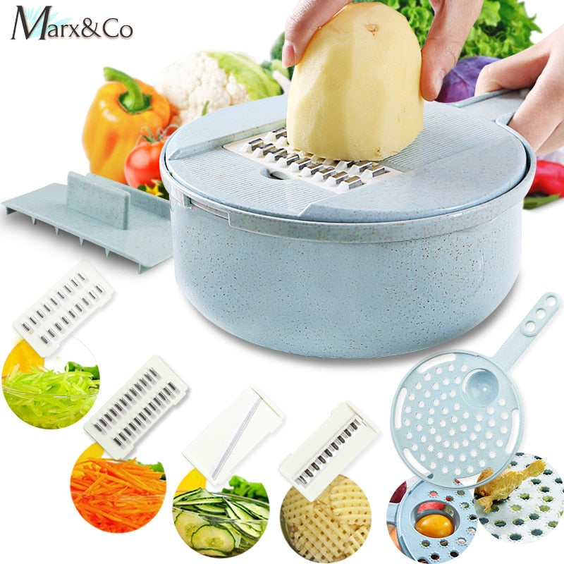 Vegetable Cutter Slicer Grater For Vegetable Fruit Peeler Multi-function Food Tools Kitchen Accessories Cook gadget