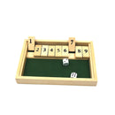 2/4 Spieler Anzahl Trinkspiele Digitales Puzzle-BrettspielShut The Box Game Set For Friends/Family