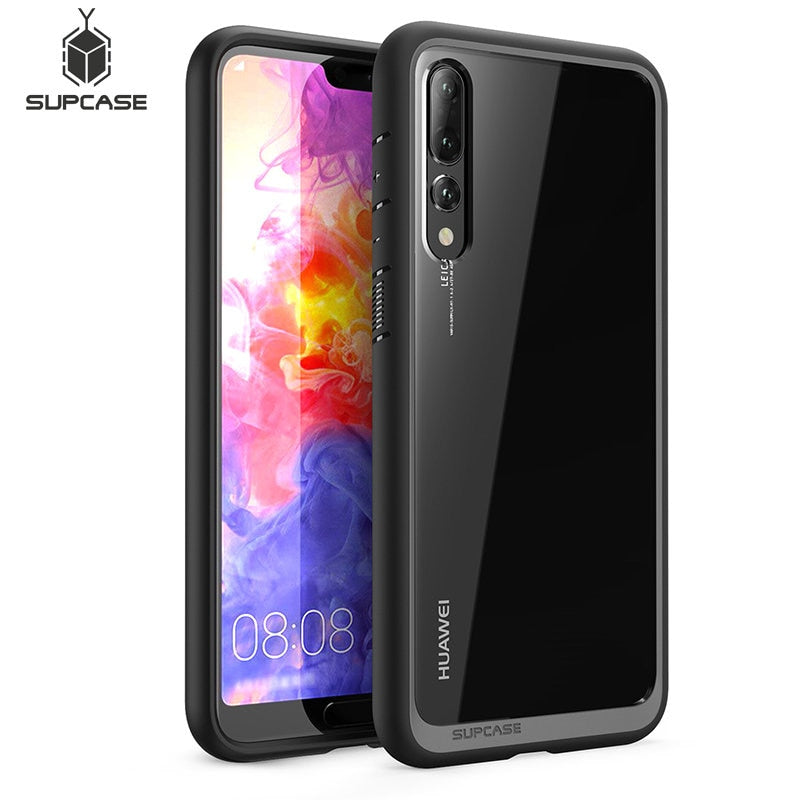 SUPCASE For Huawei P20 Pro Case UB Style Series Anti-knock Premium Hybrid Protective TPU Bumper + PC Clear Back Cover Case