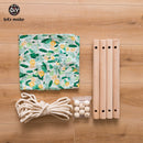 Lassen Sie uns Babyschaukeln aus Segeltuch hängen, 13-24 Monate, Hängespielzeug, Hängematte, Sicherheits-Babywippe, Indoor-Schaukel aus Holz