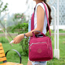 Frauen Umhängetasche Damen Umhängetaschen Handtasche Wasserdichte Nylon Reißverschlusstasche Solide Schulterpaket Lady Tote Paket