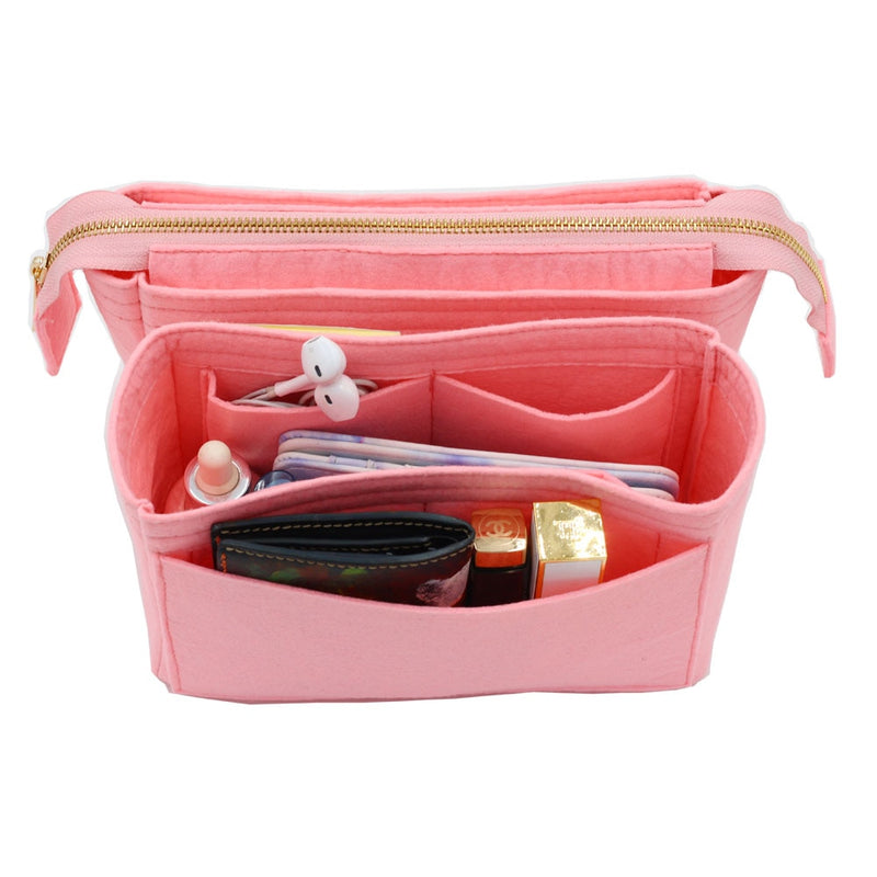 Fits For Neo noe Insert Bags Organizer Makeup Handbag Organize Travel Inner Purse Portable Cosmetic base shaper for neonoe