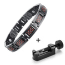 Rainso Bio Energy Titan Armband Armreif Magnetisch Gesundheitspflege Schmerzlinderung Armbänder Für Männer Freundschaft Schmuck Mode