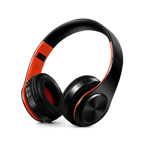 Auriculares estéreo HIFI Auriculares Bluetooth Auriculares de música FM y soporte Tarjeta SD con micrófono para móvil Xiaomi Iphone Sumsamg Tablet