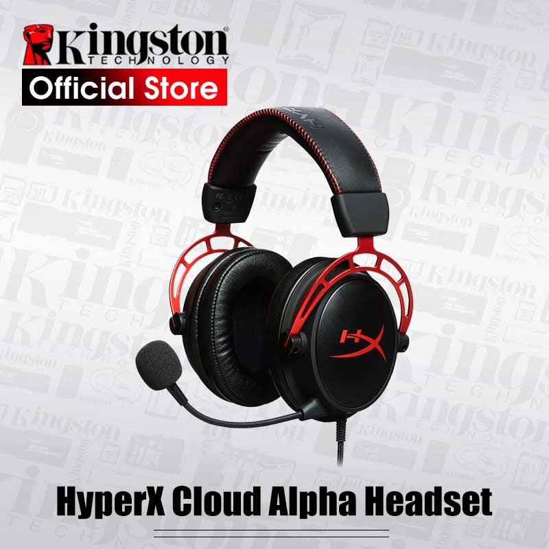 Kingston HyperX Cloud Alpha Limited Edition E-sports headset  With a microphone Gaming Headset For PC PS4 Xbox Mobile