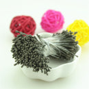 400 Uds 1,5mm cabezas Mini flor estambre pistilo boda decoración Scrapbooking DIY tarjetas artificiales pasteles flores Accesorios