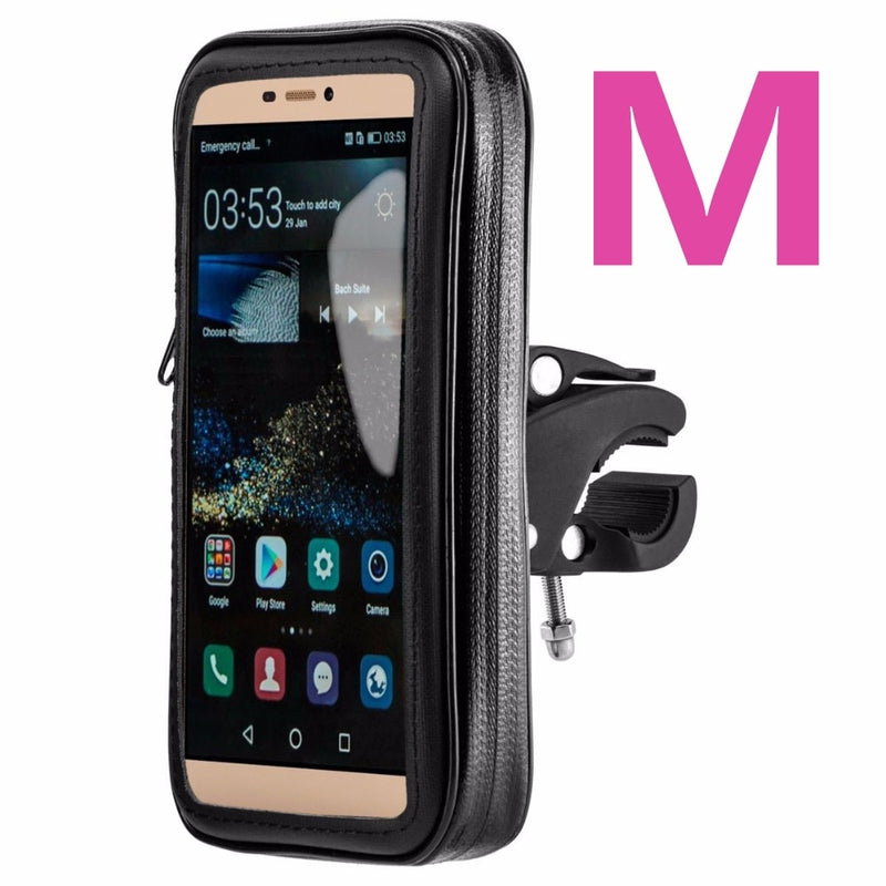 Bike Motor Phone Holder Waterproof Phone Bag Pouch Case Motorcycle Bicycle Handlebar Cellphones GPS Stand for iPhone 12 XXL Bag