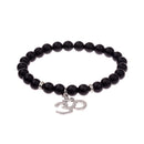 Charm Retro Buddha Bead Armband Männer Schwarz Naturstein Chakra Armbänder Erkek Bileklik Armband Homme AB226