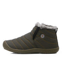 MVVT Plus Size Men Winter boots Unisex Quality Snow Boots For Men Waterproof Winter Shoes Men&