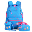 Kinder Schultaschen Teenager Mädchen Druckrucksack Schule Rucksäcke 3pcs / Set Mochila Kinder Reiserucksack Nette Umhängetasche