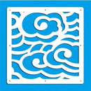 12-teilige 29 x 29 cm hängende Paravents Wohnzimmer Teile von Paneelen Trennwand Kunst DIY Dekoration weißes Holz Kunststoffgarn