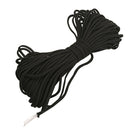 31 m Paracord 550 Fallschirmschnur 100 Fuß 4 mm Paracord-Seilbündel Lanyard-Seil Paracord Black Camping Equipment Survival Kit