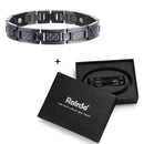 Rainso Bio Energy Titan Armband Armreif Magnetisch Gesundheitspflege Schmerzlinderung Armbänder Für Männer Freundschaft Schmuck Mode