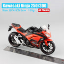 1/12 automaxx 2013 Kawasaki Ninja 250R SE 300 Race Scale Motorrad Spielzeug Sportfahrrad Diecasts &amp; Spielfahrzeuge Modelle Spielzeug Repliken