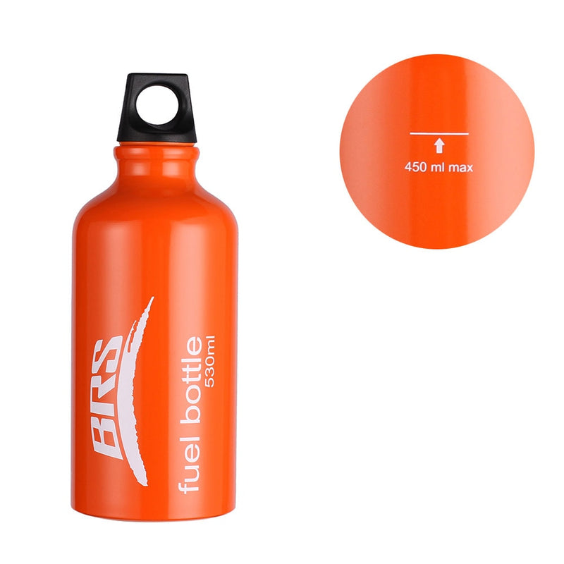 BRS Aluminium-Öl-Kraftstoffflasche Alkohol Benzin Diesel Kerosin Für Outdoor-Picknick-Ölbrenner-Campingkocher 530 ml 750 ml 1000 ml