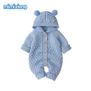 Baby Strampler Gestrickte Neugeborene Jungen Overalls Herbst Langarm Kleinkind Mädchen Pullover Kleidung Kinder Overalls Winter