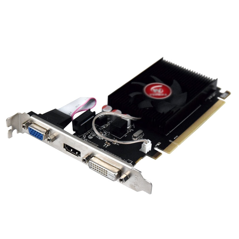 Veineda Graphics Cards  GPU HD6450 2GB DDR3 64Bit  VGA Video Cards PCI Express For ATI Radeon Gaming Refurbished