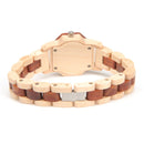 BOBO BIRD M25 Reloj de madera para mujer Movimiento de cuarzo de lujo Reloj de pulsera ligero para mujer Relojes de mujer con caja de regalo