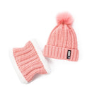 Neue Frauen Warm Dicken Hut Mode Winter Hüte Für Frau Fügen Sie Pelz Gefüttert Strickmütze Buchstabe B Beanie Hut Mädchen Bommel Strickmütze